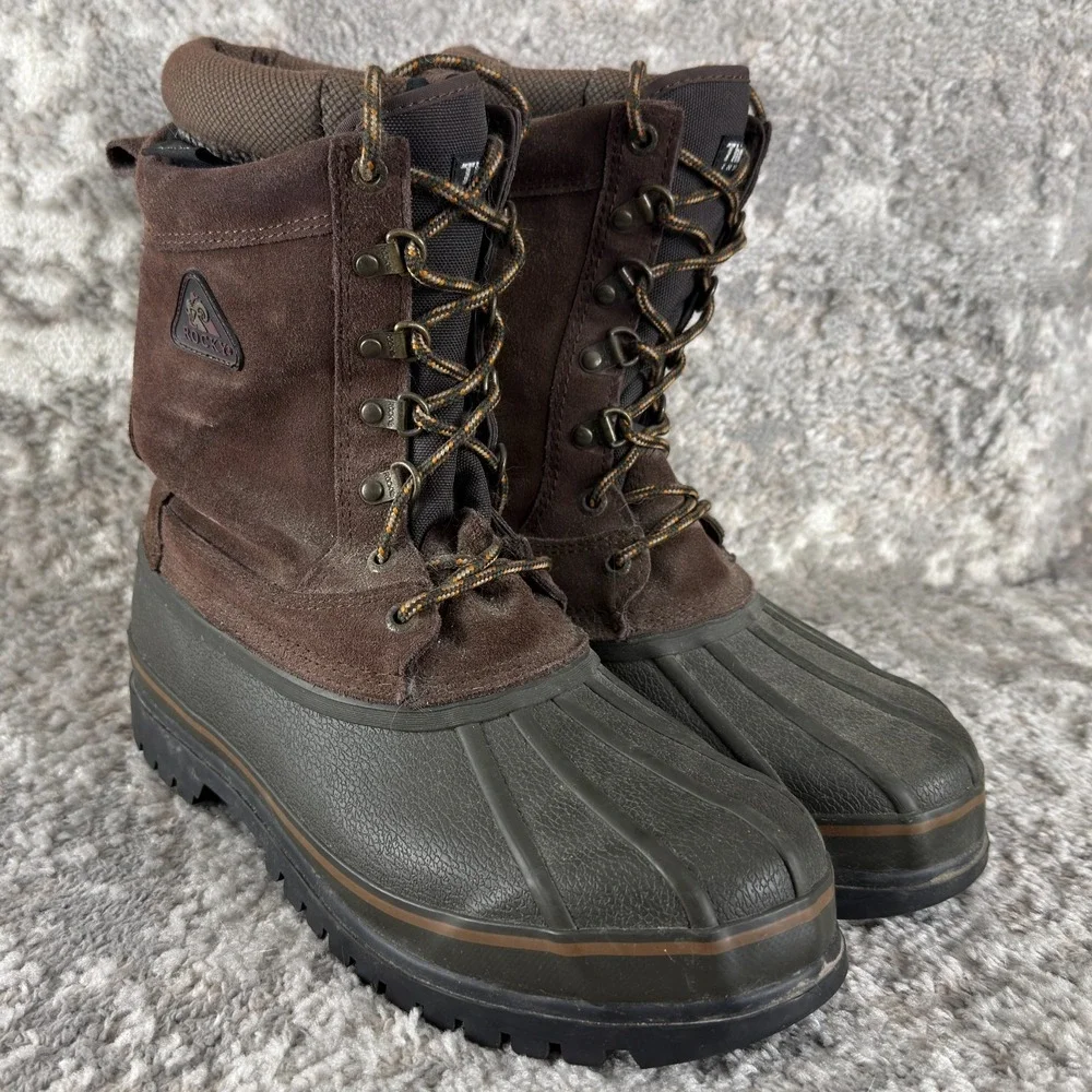 Rocky Jasper Size 10M Steel Shank Thinsulate Thermal Insulation Waterproof Duck